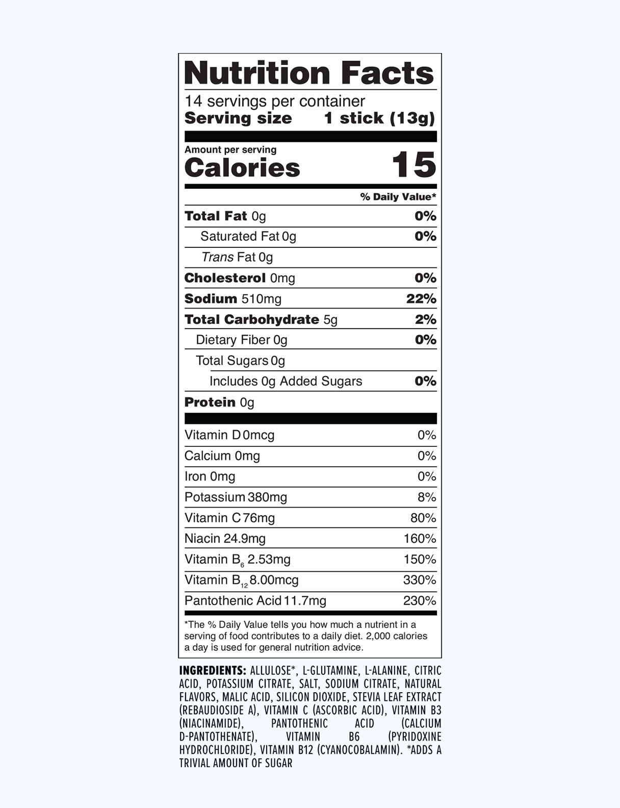 3ct Sugar-Free Sample Pack (LL, WP, GG)